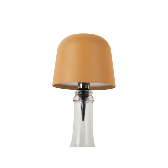 Leitmotiv Tafellamp Cone Hat Led - Okergeel - Ø10cm