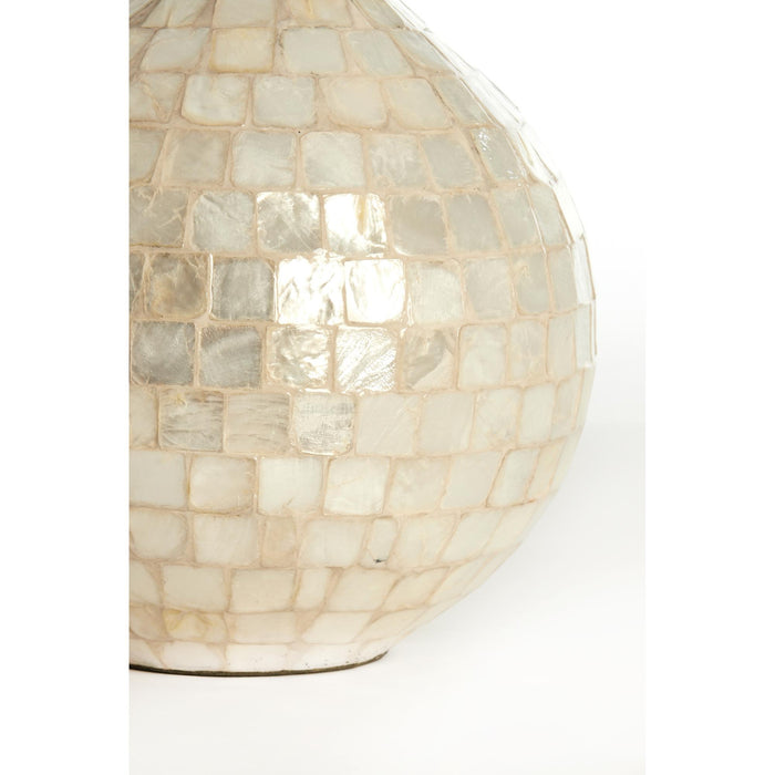 Light & Living Vaas Elorza - Crème - Ø22cm