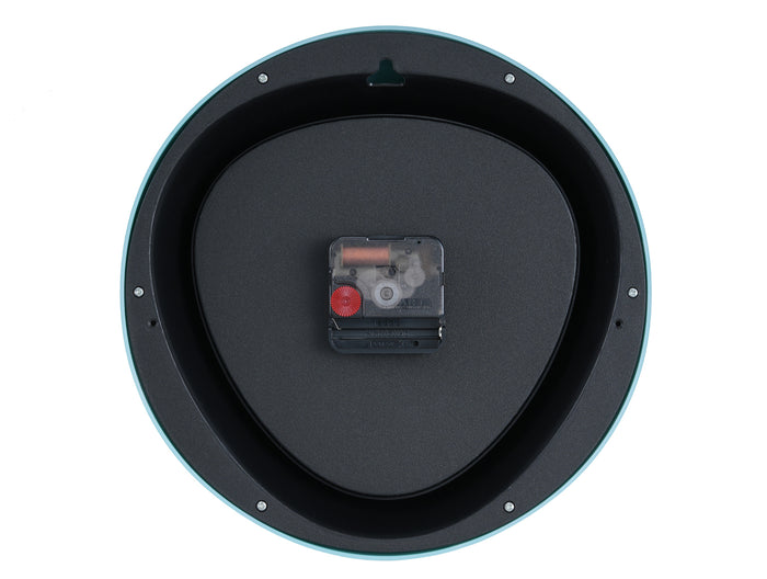 Karlsson Wandklok Funky Vibes - Turquoise - 4.4x25.5x25.5cm