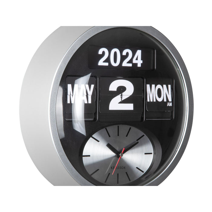 Karlsson - Wall Clock Round Flip