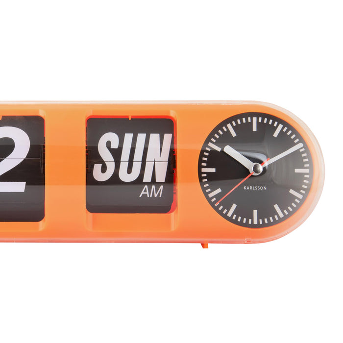 Karlsson - Wall Clock Tube Flip
