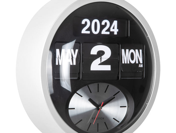 Karlsson - Wall Clock Round Flip