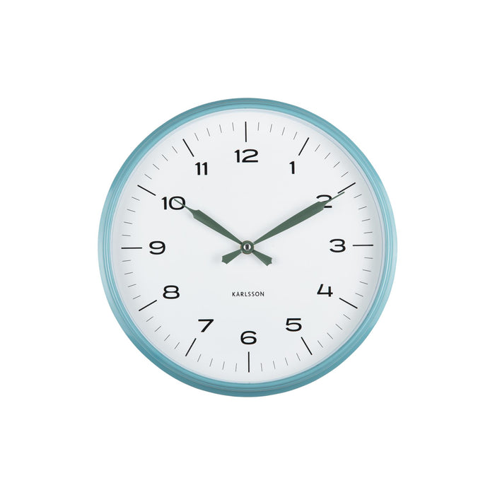 Karlsson Wandklok Modern Factory - Jungle groen - Ø30cm