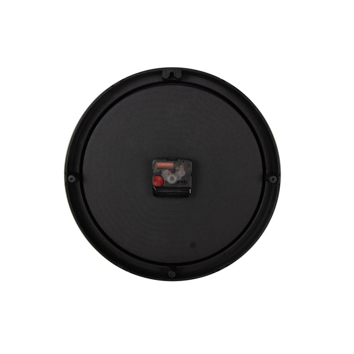 Karlsson Wandklok Bella - Mat zwart - 4.2x30x30cm