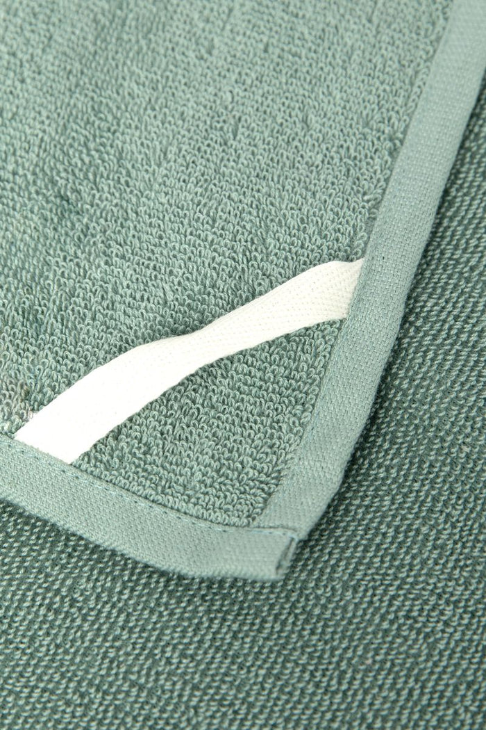 Sissy-Boy Groenblauwe handdoek en theedoek terry