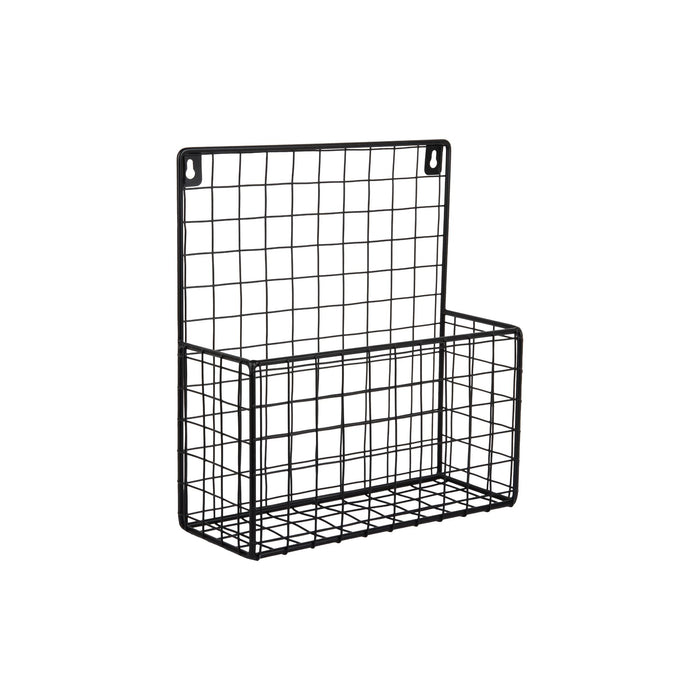 Present Time Tijdschriftrek Reja - Zwart - 27x10x30cm