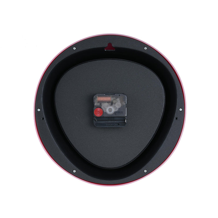 Karlsson Wandklok Funky Vibes - Scarlet rood - 4.4x25.5x25.5cm