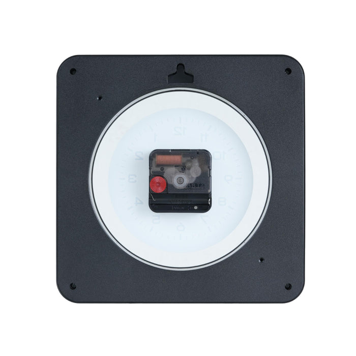 Karlsson Wandklok New Vintage - Mat zwart - 4.4x22x22cm