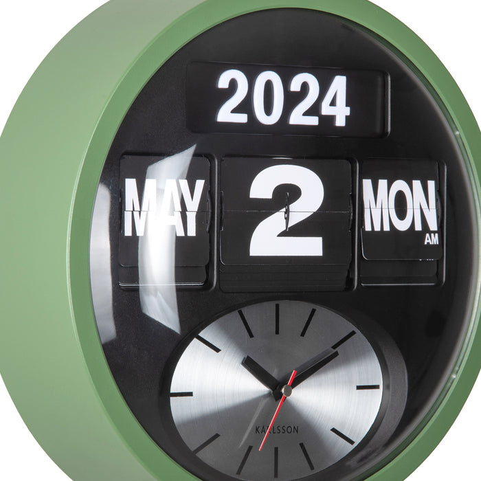 Karlsson - Wall Clock Round Flip
