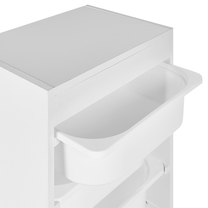 Beliani - TOBIN - Kast met 4 lades - Wit - Vezelplaat