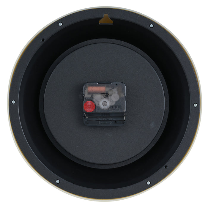 Karlsson Wandklok Tender Rib - Zachtgeel - Ø25cm