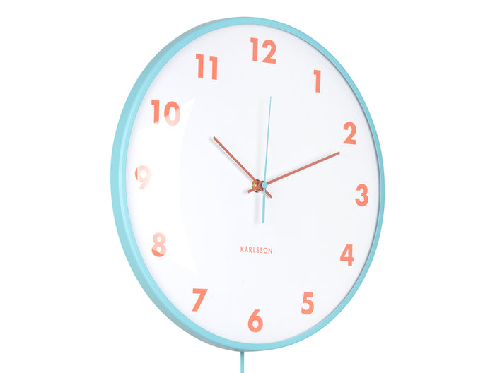Karlsson - Wall Clock Cheeky Dome Pendulum