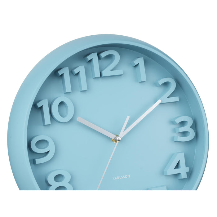 Karlsson - Wall Clock Elevated Classic Numbers