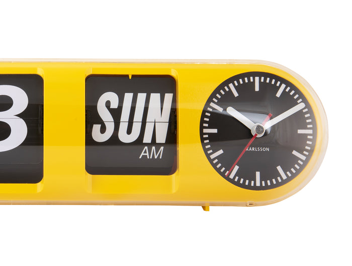 Karlsson - Wall Clock Tube Flip