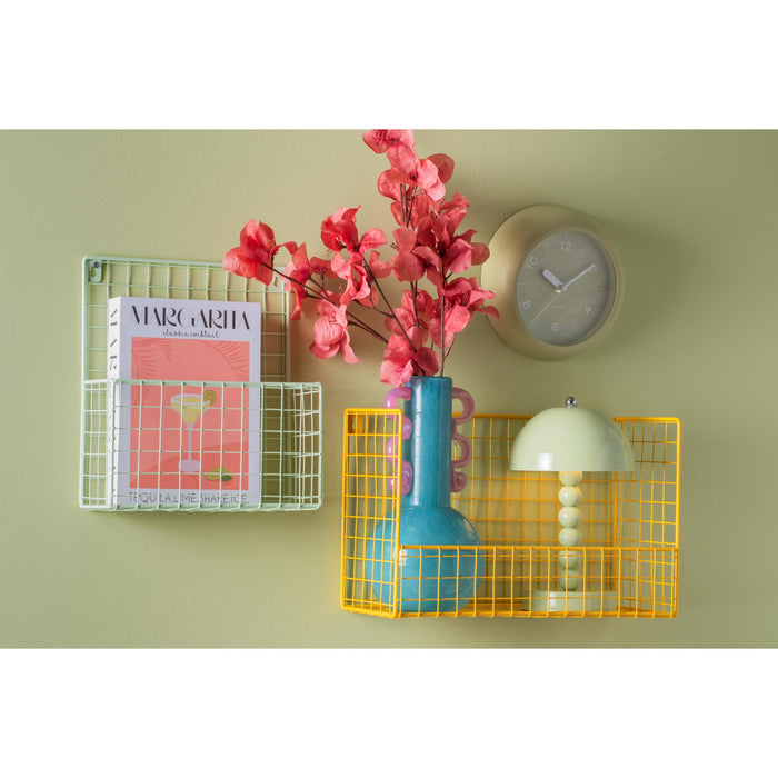 Karlsson Wandklok Slope - Theegroen - Ø20cm