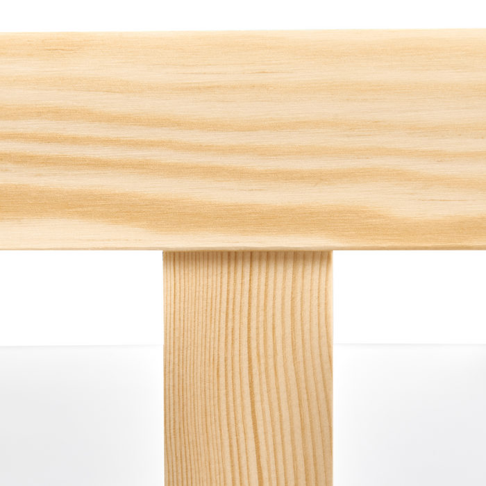 Beliani - MEYMAC - Kinderbed - Lichtbruin - 90 x 200 cm - Dennenhout