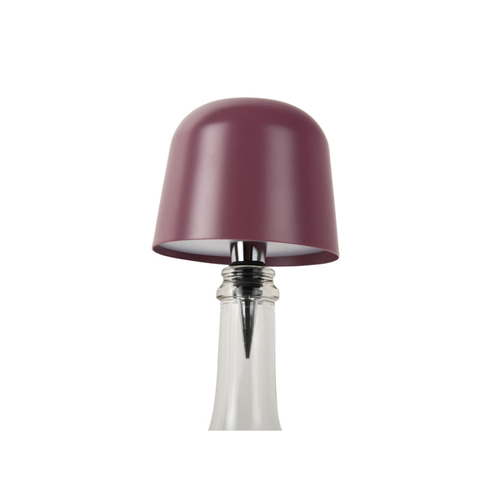 Leitmotiv Tafellamp Cone Hat Led - Donkerpaars - Ø10cm