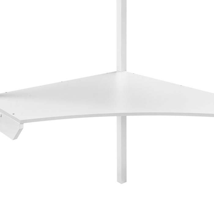 Beliani - LOURY - Kinderbed - Wit - 90 x 200 cm - Dennenhout