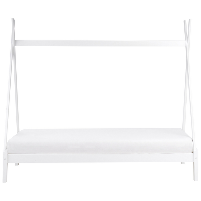 Beliani - DEVAY - Kinderbed - Wit - 90 x 200 cm - Grenenhout