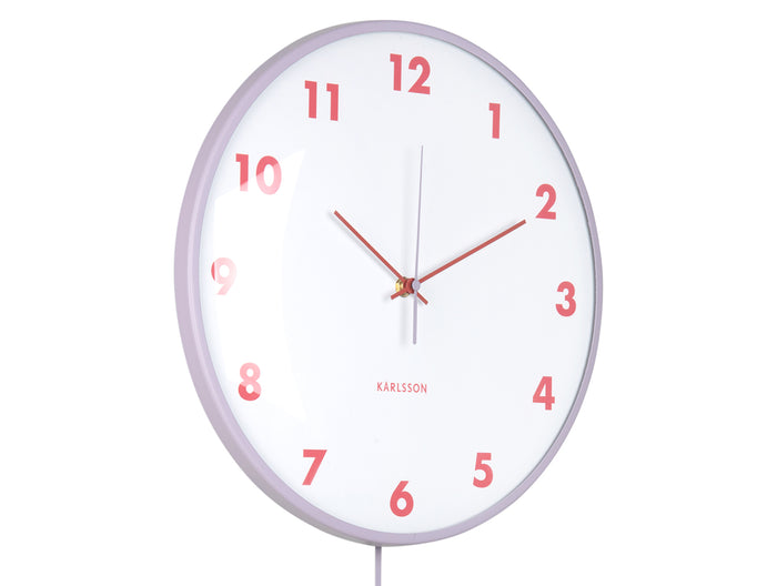 Karlsson - Wall Clock Cheeky Dome Pendulum