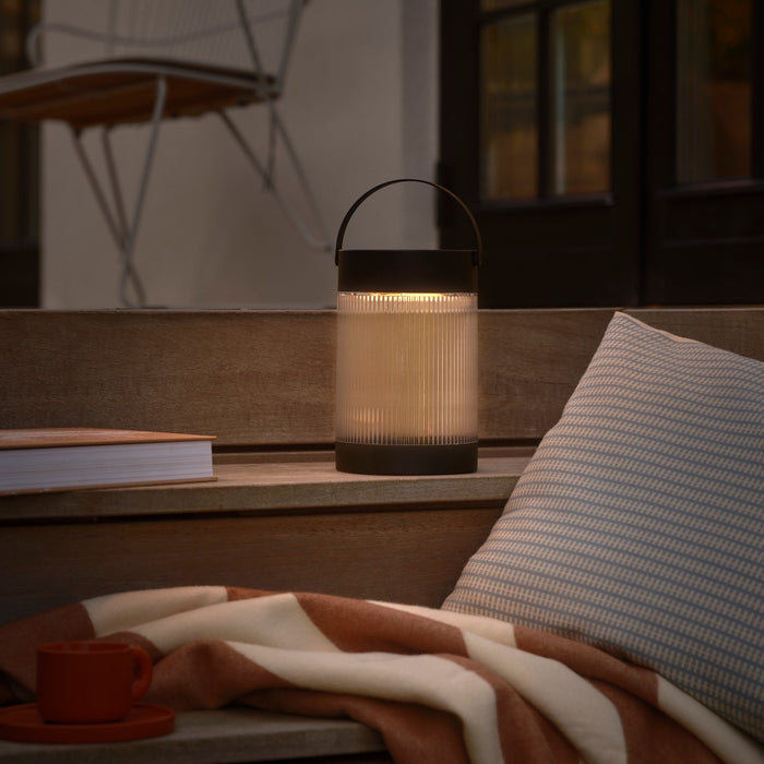 Nordlux Coupar Draagbare Solar Tafellamp - Zwart