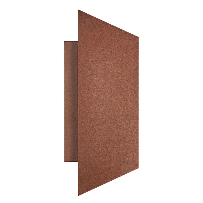 Nordlux Nico Wandlamp - Square H 23,5 cm - Rusty