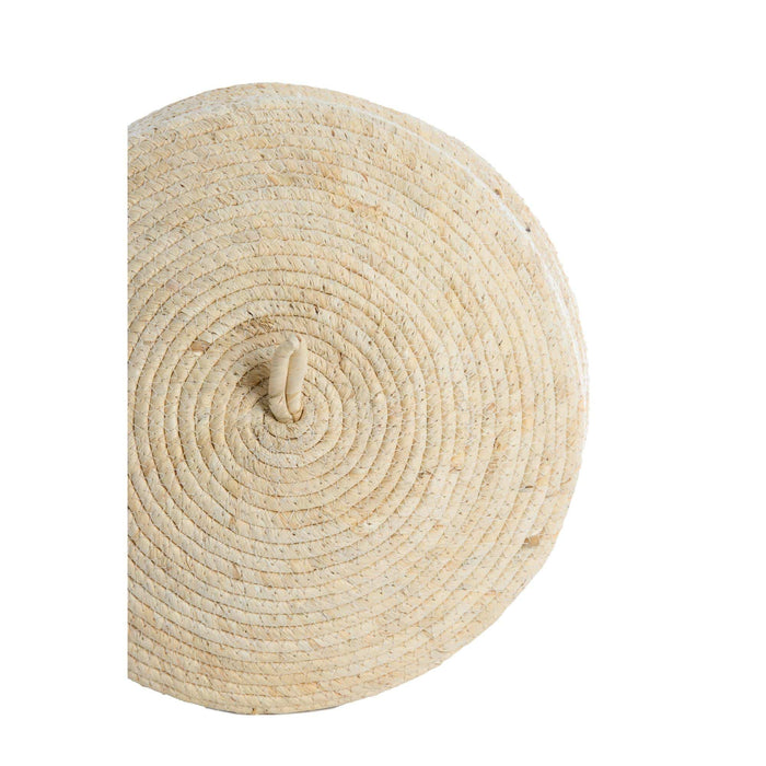 Light&living Mand S|3 met deksel max Ø34x36 cm KENMARE crème