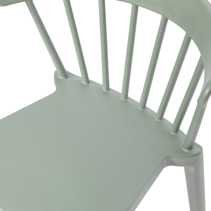 BLISS BARSTOEL KUNSTSTOF JADEGROEN