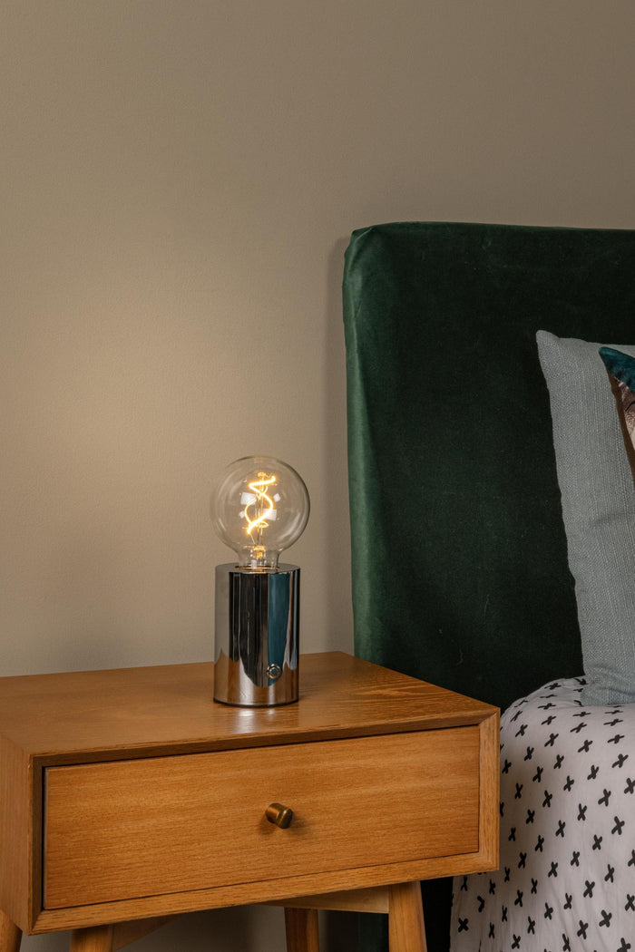 Lucide VIVO Tafellamp - Chroom