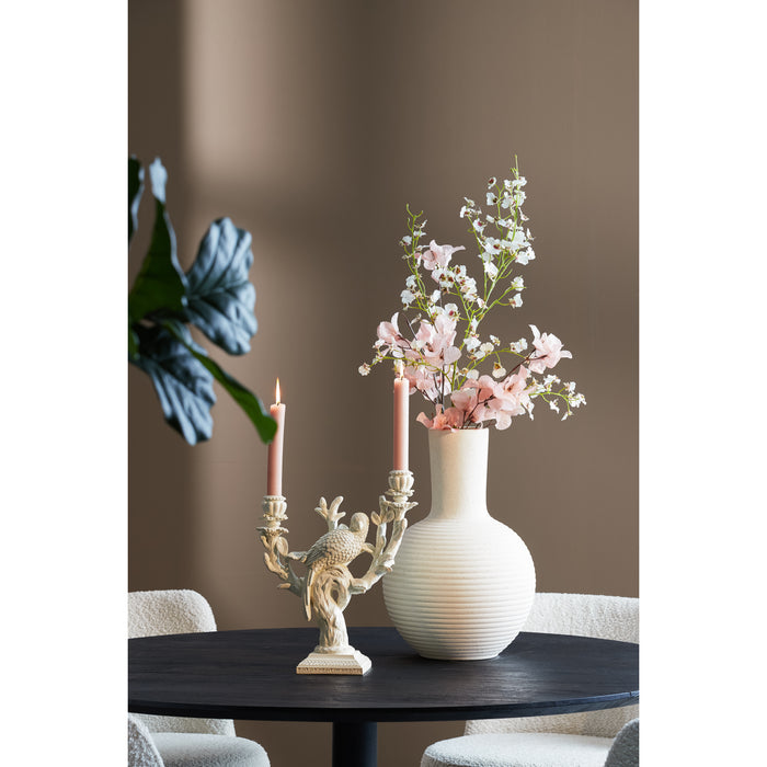 Light&living Vaas deco Ø28,5x42 cm ULLOA keramiek mat crème