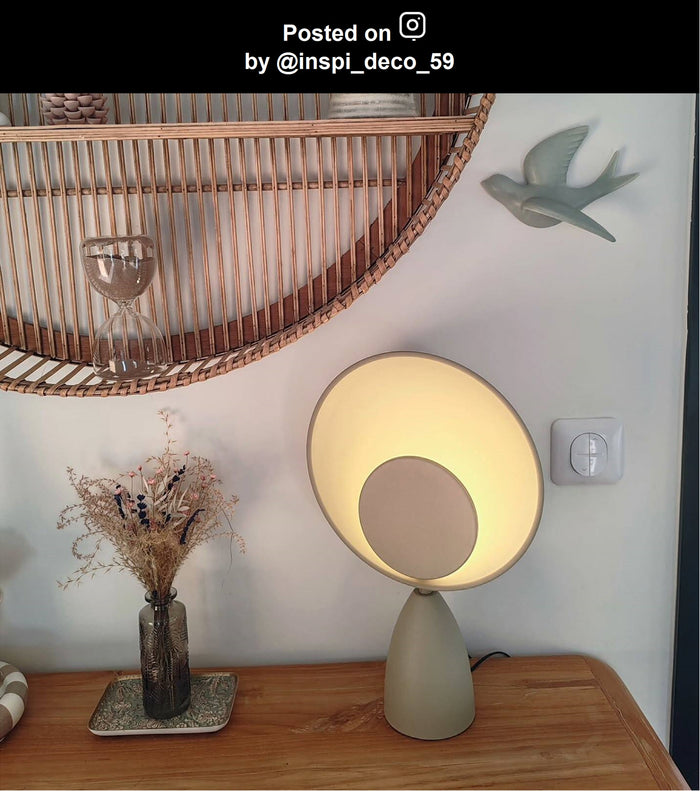 Lucide CASTAMAR Tafellamp - Taupe