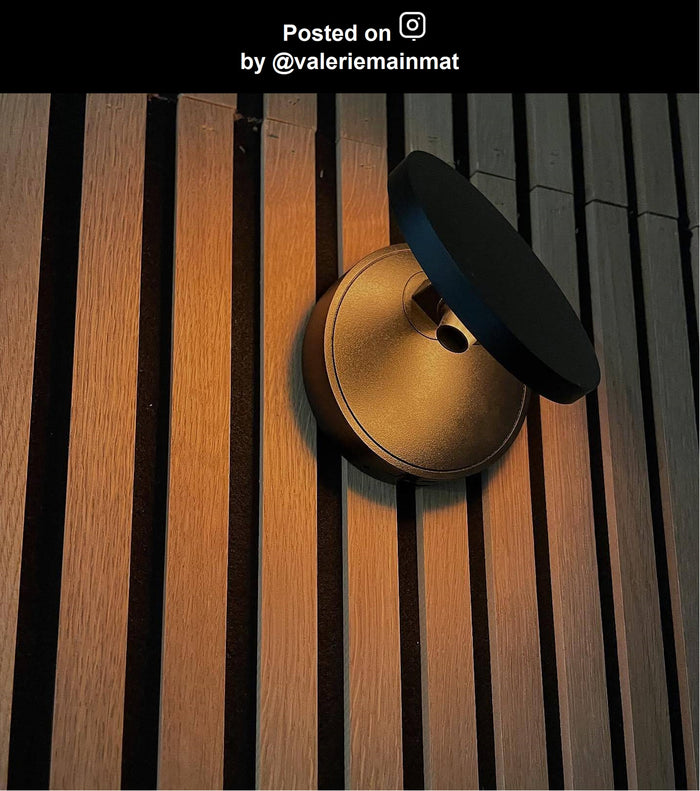 Lucide Premium UFOR Wandlamp - Zwart