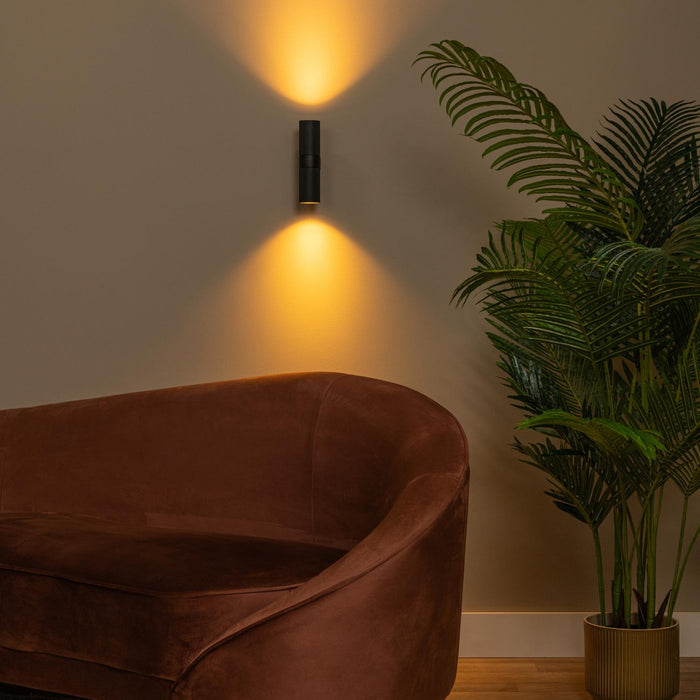 Lucide CLUBS Wandspot - Zwart