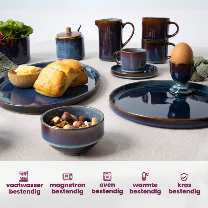 Cosy & Trendy Pizzabord | Onderbord Quintana Blue ø 33 cm