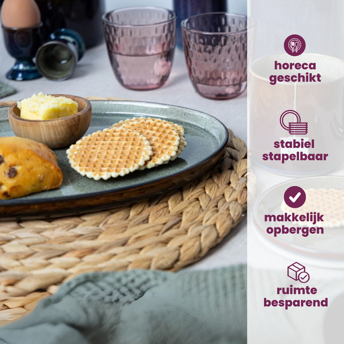 Cosy & Trendy Serveerschaal Quintana Green - 36 x 24 cm