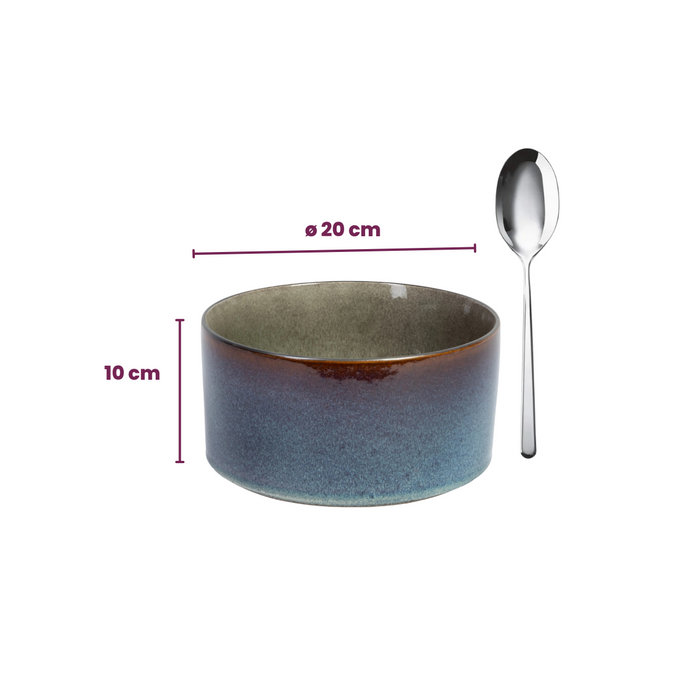 Cosy & Trendy Kom Quintana Green ø 20 cm