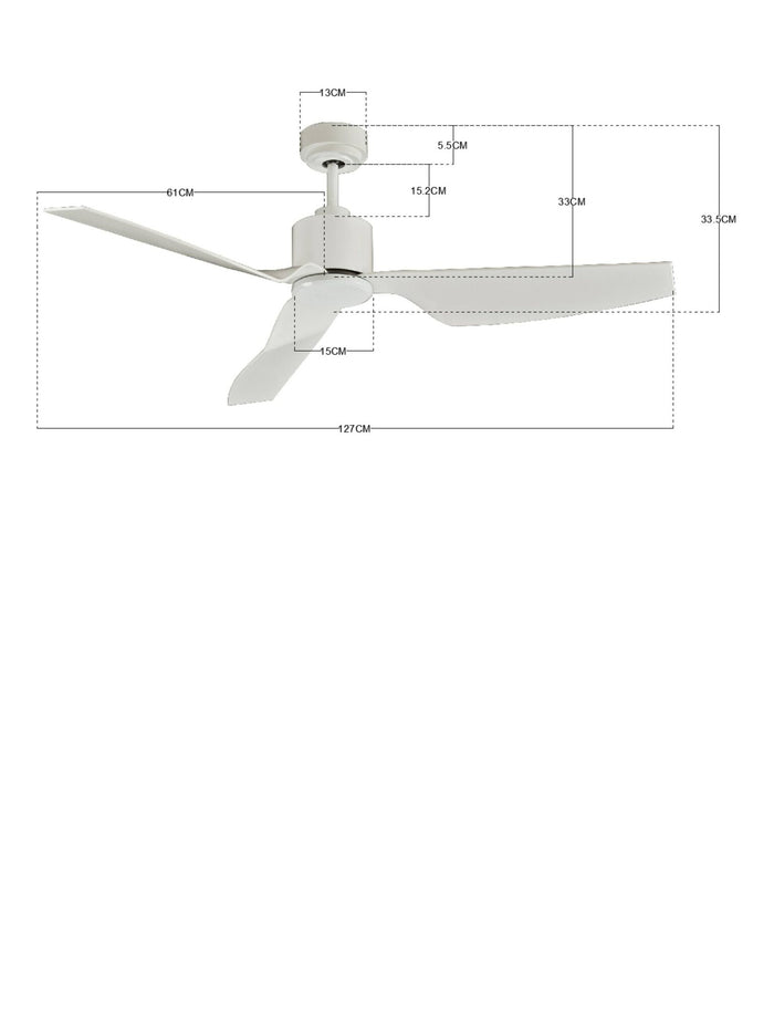 Lucci Air Plafondventilator Airfusion Climate II Wit Ø 127cm