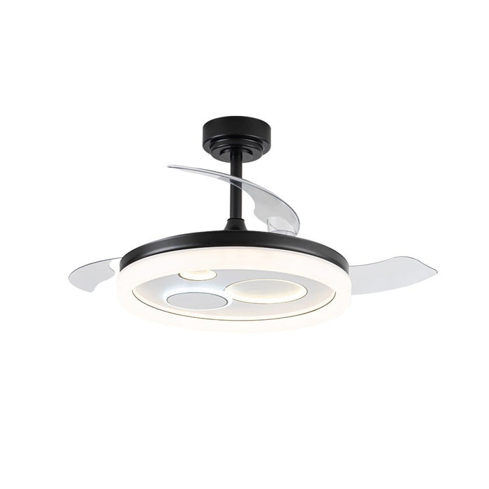 CristalRecord Plafondventilator Naira Ø 106 cm zwart