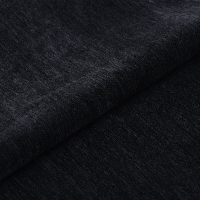 3-zits bank zwart fluweel 226cm