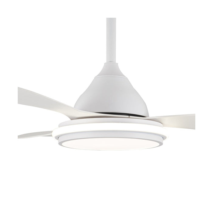 CristalRecord Plafondventilator Steldos Ø 120 cm wit