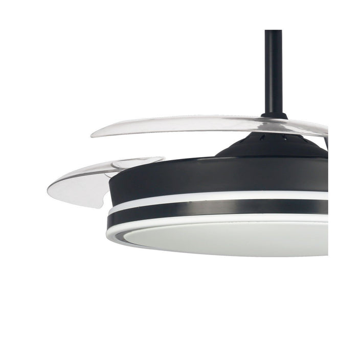 CristalRecord Plafondventilator Supereco Ø 106 cm zwart