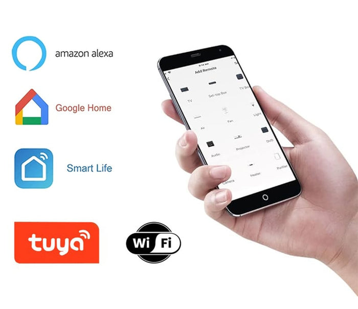 CristalRecord Plafondventilator Batan WIFI Ø 107 cm hout wit