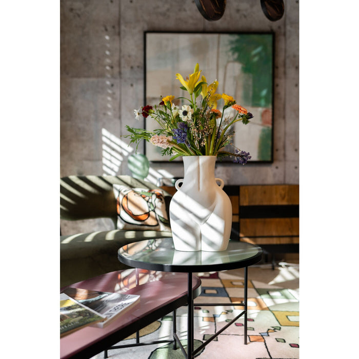 Kare Vaas Donna White 40cm
