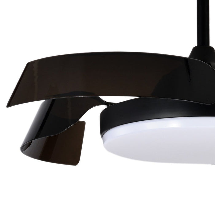 CristalRecord Plafondventilator Batan WIFI Ø 107 cm zwart