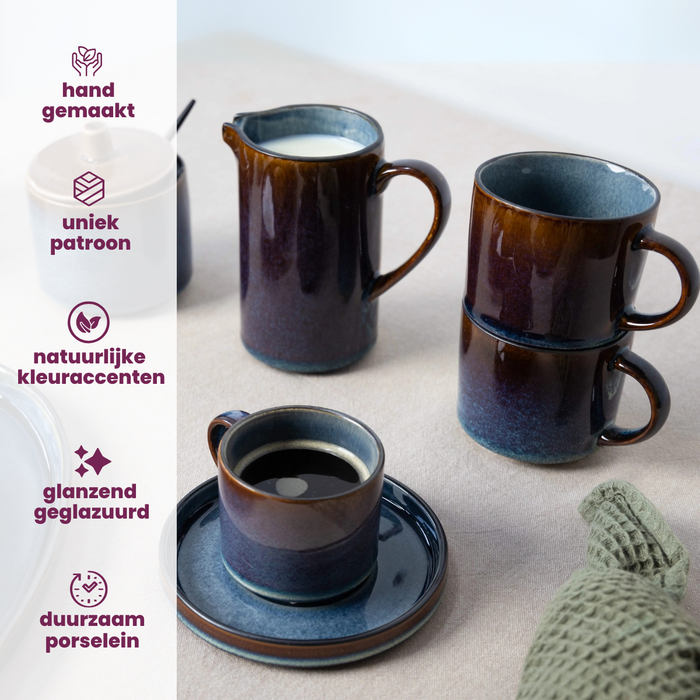 Cosy & Trendy Suikerpot Quintana Blue - 220 ml