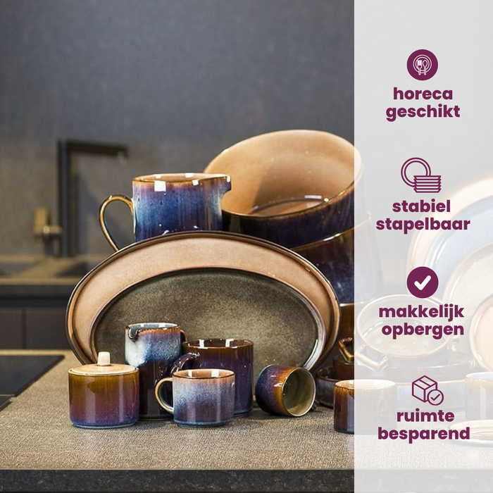 Cosy & Trendy Suikerpot Quintana Blue - 220 ml