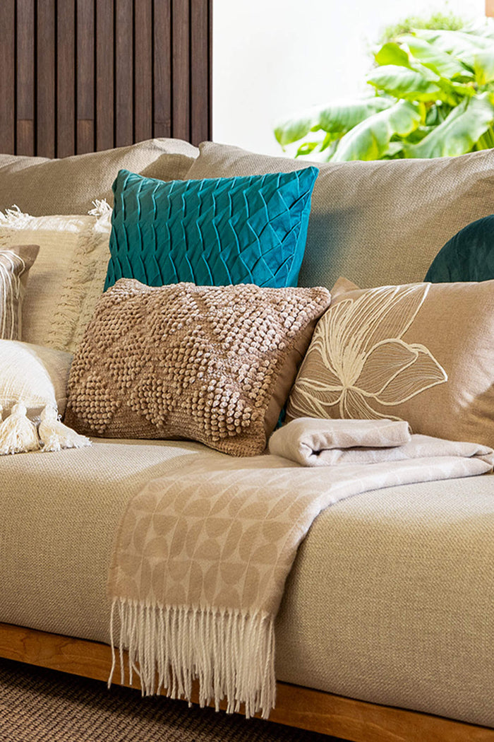 Dutch Decor plaid CARLIEN - 140x180 cm Irish Cream