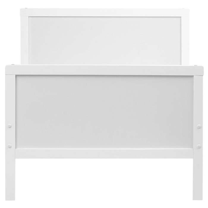 Beliani - MONTIGNY - Kinderbed - Wit - Dennenhout