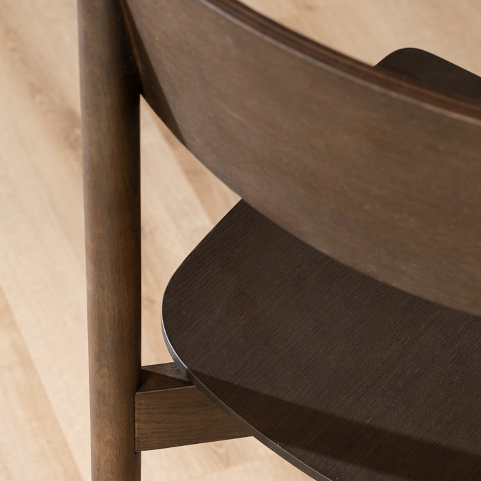 Bronx71 Scandinavische barkruk Reza walnoot 68,5 cm