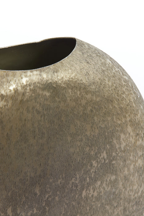 Light & Living Light&living Vaas deco 46x13x44 cm MAZAT metallic groen